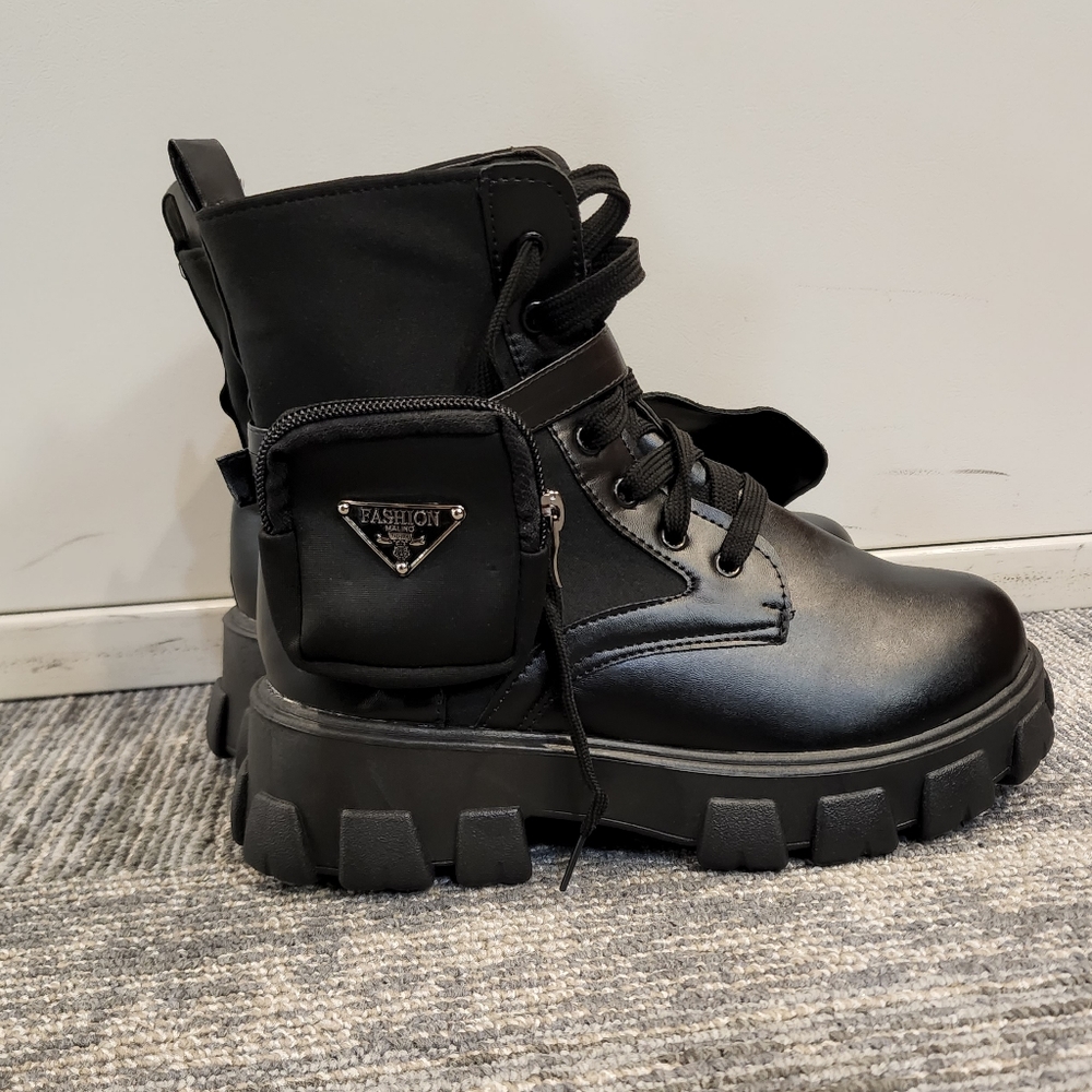 Monolith Style Combat Boots